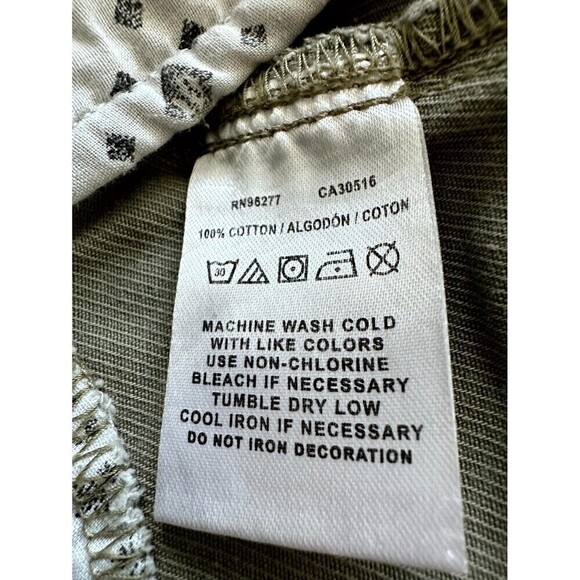 VANS Mid Rise Flat Front Chino Shorts Mens Size 28 Brown Slash Pocket - Picture 7 of 16